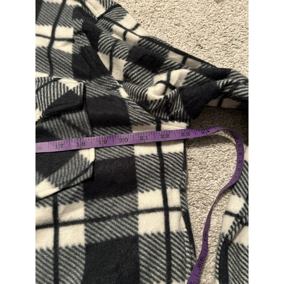 NEW Trademark Visitor Premium Men's Plaid Button Down Fleece Jacket Size M - Picture 5 of 5